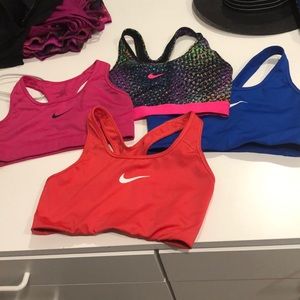 Nike Dri-fit sport bra lot medium high impact